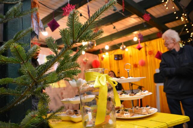 "Es weihnachtet!" beim "Gelbe Tisch" in Oberpullendorf. | Foto: Rosenberger