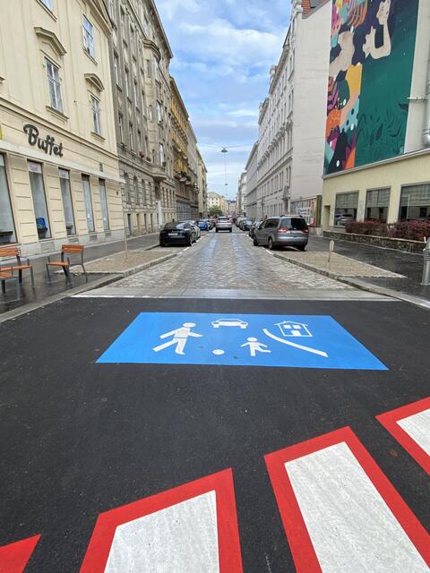 Ein Teil der Phorusgasse ist bereits eine Schulstraße. | Foto: Barbara Schuster/MeinBezirk