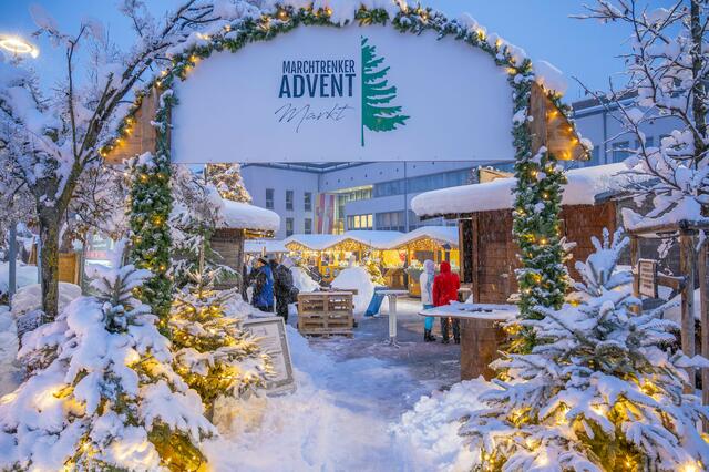 Funkelnde Lichter, so weit das Auge reicht. | Foto: Stadtgemeinde Marchtrenk