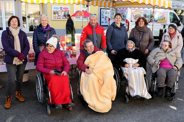 Eine Besucherrunde vom Seniorenhaus Stainz war ebenfalls dabei