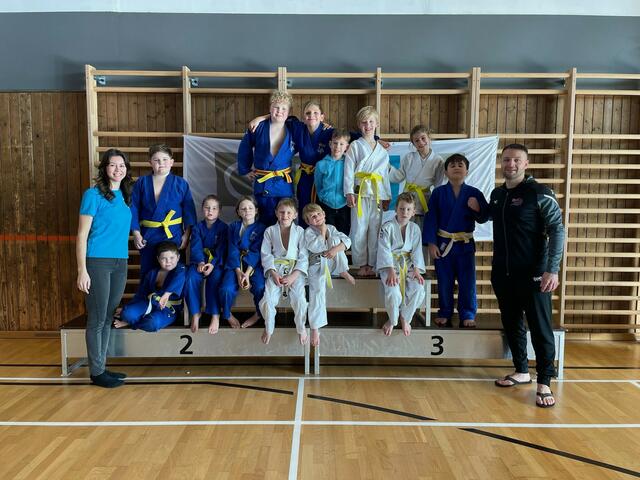 Die erfolgreichen Jugend-Judokas aus Bruck | Foto: Judo club Bruck