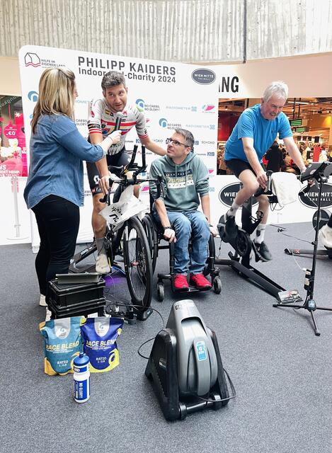 Philipp Kaider radelte für den guten Zweck: 1230 Kilometer und über € 5.000 Spenden gesammelt. | Foto: LT-Direktion Nö / Schultes