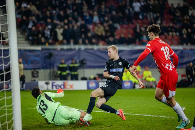 Da war es passiert, Mika Biereth schoss den SK Sturm zum Sieg.  | Foto: GEPA
