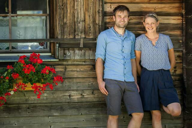 Familie Hörl-Pokriefke vom Jagglhof in Saalfelden wurde beim diesjährigen Bio Austria Award zum Bezirkssieger gewählt und holte auch den Sieg des gesamten Bundeslandes.  | Foto: Jagglhof