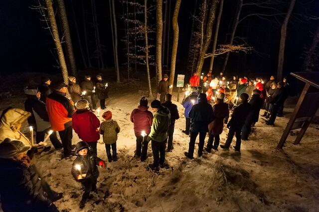 Fackelwanderung in Seeham | Foto: TVB Seeham