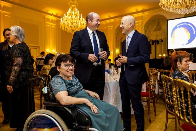 Präsident: Anton Henckel-Donnersmarck
Vizepräsident*innen: Hanna Kamrat
Wirtschaftsminister Martin Kocher  | Foto: © Österreichische Lotterien / Achim Bieniek