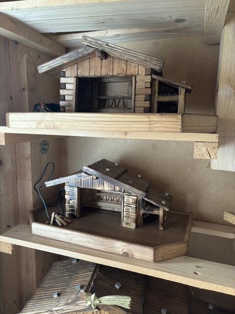 Für kleine Wohnungen gibt es auch kleinere Kripperl.  | Foto: Karin Bayr