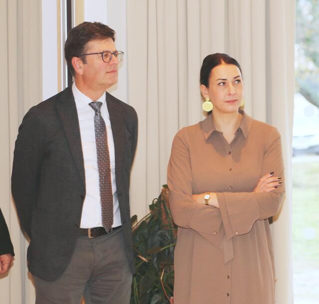 BH Michael Brandl, Bürgermeisterin Victoria Weber