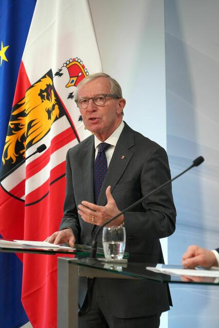 Salzburg-LH Wilfried Haslauer (ÖVP).