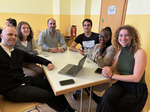 Antonio Martis, Veronika Shelestova, András Lőrincz, Alessio Fadda, Pamela Chemelil, Claudia Almer. | Foto: Victoria Edlinger