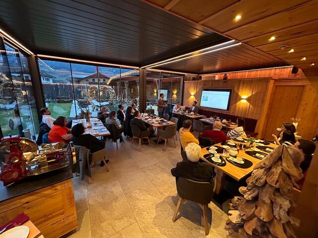 Das Unternehmerfrühstück im Hotel Alpenstolz war wieder gut besucht. | Foto: privat