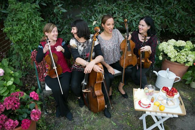 Vier herausragende Musikerinnen: das Koehne Quartett
