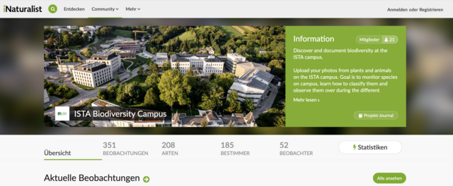 Der Screenshot des Projektes. | Foto: ISTA