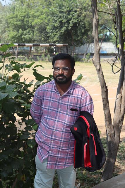 Santosh Kumar Padibandla verlor bei einem Unfall einen Arm und ein Bein.  | Foto: Elisabeth Zangerl