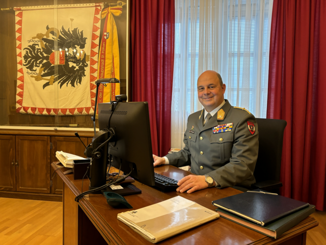 Brigadier Georg Härtinger, Militärkommandant von NÖ hat genau einen Wunsch an die neue Regierung: "Auf Budgettangente weiterfahren!" | Foto: MeinBezirk