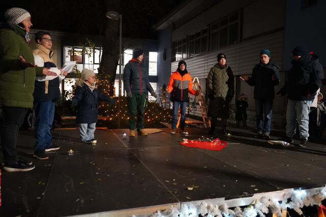 Darbietung in Englischer Sprache mit der G+H Klasse | Foto: Andrea Glatzer