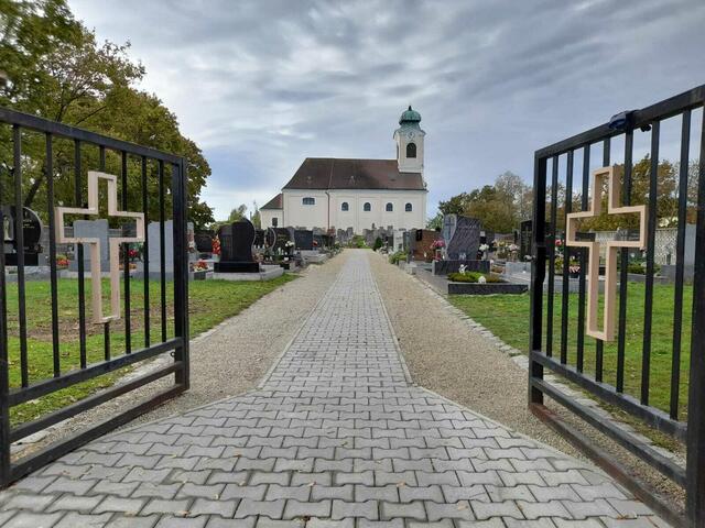 Der neue Friedhofsweg. | Foto: Gemeinde Untersiebenbrunn