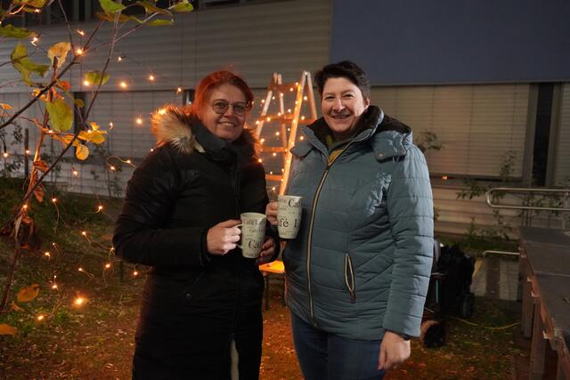 Beim Adventdorf-Besuch Vizebürgermeisterin Martina Kettner | Foto: Andrea Glatzer