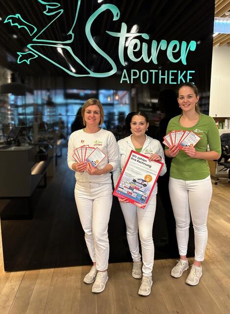Wir sind dabei: Steirer Apotheke in Weiz | Foto: MeinBezirk/Monika Wilfurth