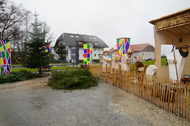 Alles schön dekoriert für den Advent in St. Georgen. | Foto: Emanuel Hasenauer