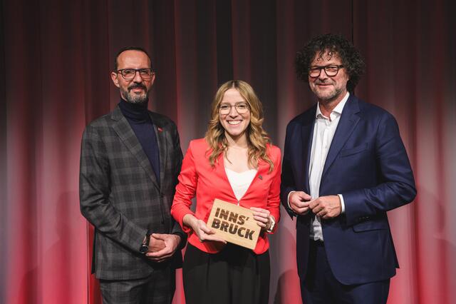  Peter Paul Mölk (Obmann von Innsbruck Tourismus), Barbara Plattner (Geschäftsführerin von Innsbruck Tourismus) und Thomas Pühringer (Aufsichtsratsvorsitzender von Innsbruck Tourismus) | Foto: Oss