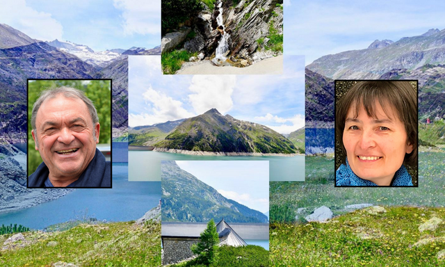 Der Millstätter Situationsfotograf Reinhard Kager und die Oberkärntner Autorin Ulrike Mengeù. | Foto: Reinhard Kager