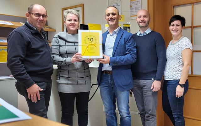 Die Gemeinde Niederkappel freut sich über die langjährige Zusammenarbeit. | Foto: Gemeinde Niederkappel