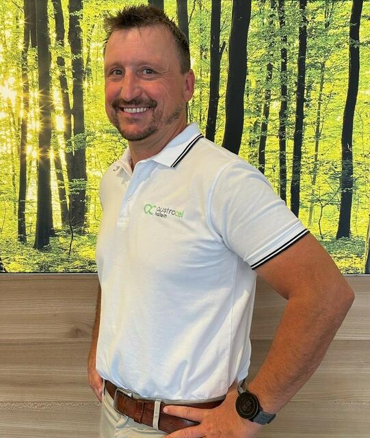 Josef Brunauer, Lehrlingsbeaftragter von AustroCel | Foto: AustroCel Hallein