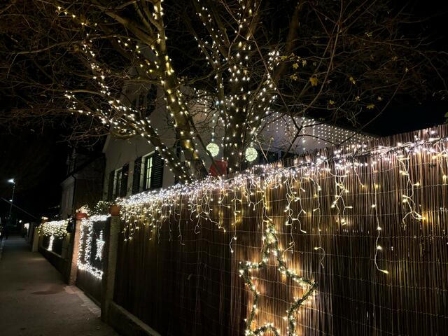 Hell leuchtende Weihnachtsdeko | Foto: Preineder