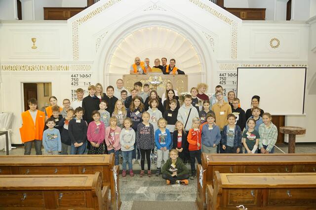 Über 40 Kinder und Jugendliche der Evangelischen Pfarrgemeinde Leoben nahmen kürzlich am Lego-Wochenende teil. | Foto: Hermann Maier