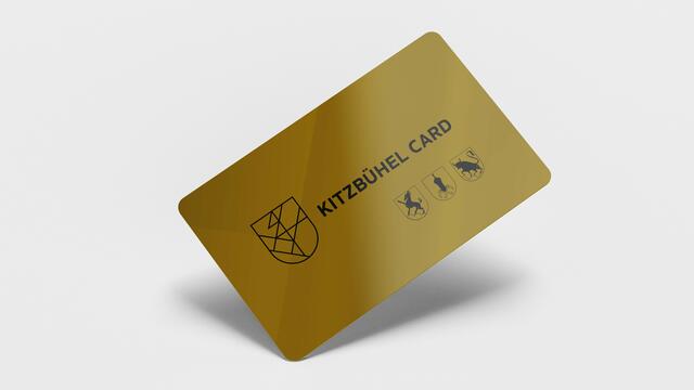 Das Design der neuen „Kitzbühel-Card“ ist an die drei Gemeinden Kitzbühel, Aurach und Jochberg angepasst und mit den jeweiligen Gemeindewappen versehen. | Foto: Stadt Kitzbühel/Die Wilden Kaiser
