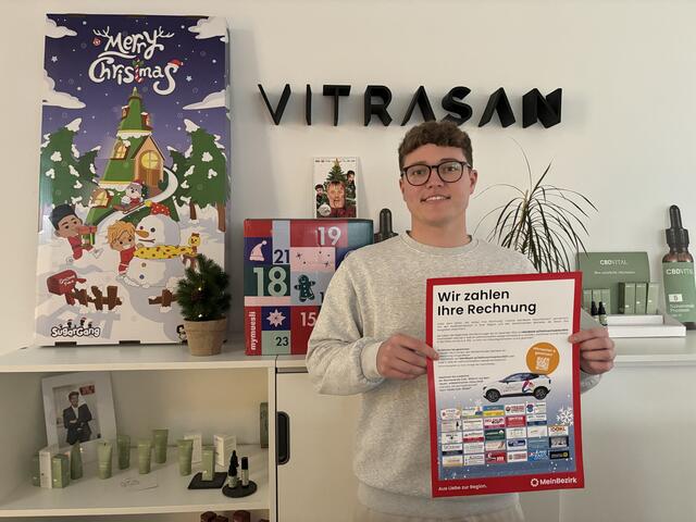 Wir sind dabei: Vitrasan mit den CBD Produkten CBDVITAL für Ihr Wohlbefinden. | Foto: MeinBezirk/Engelmann