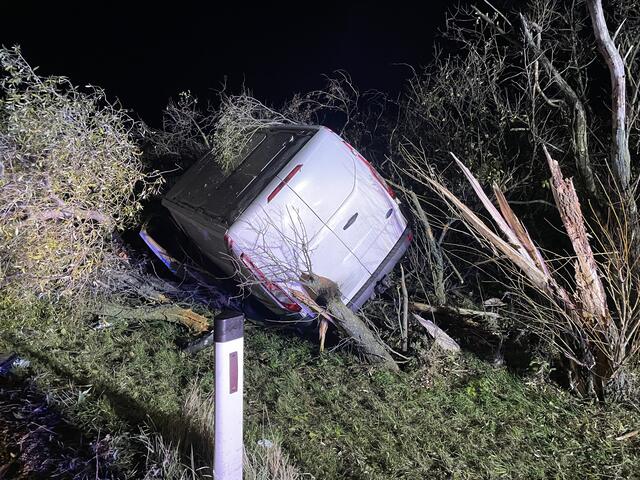 Im Einsatz standen die Feuerwehren Sitzenhart und Sitzendorf, die Polizei Ravelsbach und Ziersdorf sowie das Rote Kreuz Ziersdorf. | Foto: FF Sitzendorf