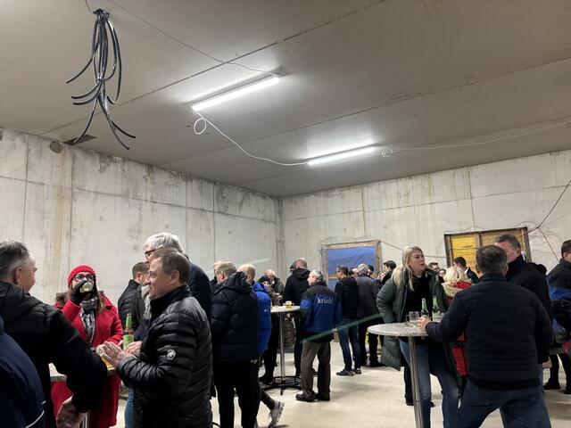Gleichenfeier Wohn- und Geschäftshaus „Friedrich“ am 28. November.