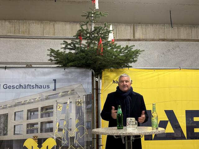 Gleichenfeier Wohn- und Geschäftshaus „Friedrich“ am 28. November.