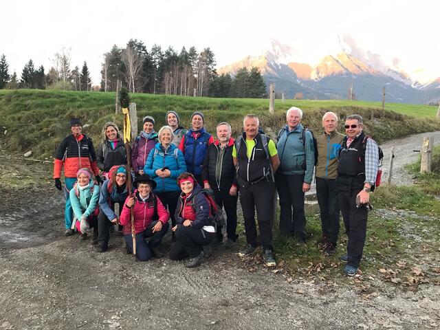 Die Gruppe lernte viel bei der Fortbildung | Foto: Maria Gfrerer