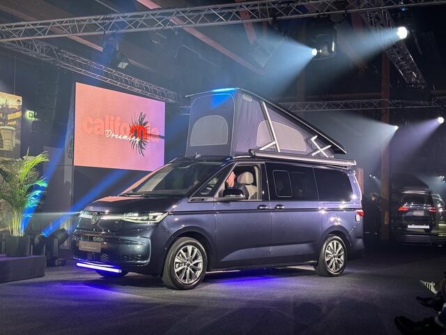 Das ist der neue VW California. Der neueste "Bulli"  wurde österreichweit erstmals in Reutte vorgestellt. | Foto: Reichel
