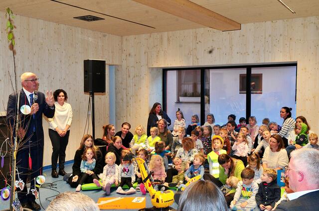 Landeshauptmann Anton Mattle hatte beste Laune - ihm wurde für seine Unterstützung seitens des Landes herzlich gedankt.