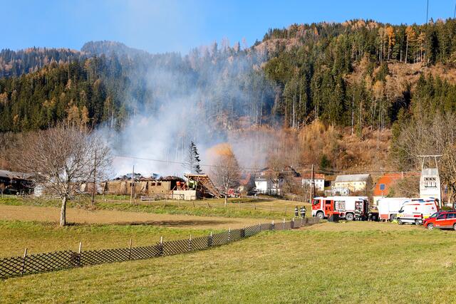 Die Feuerwehr wurde zu einem Brand gerufen. | Foto: Bilder cc. Mlakar Media