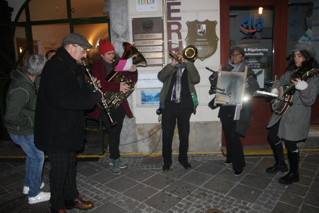Auch erstklassige Musik durfte beim Startschuß in Weiz nicht fehlen. | Foto: MeinBezirk/Hofmüller