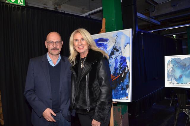 Thomas Werner-Mathienz (Stv. Ärztlicher Direktor Tirol Kliniken) und Brigitte Plattner | Foto: Greil