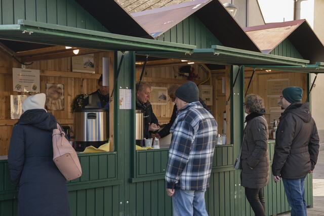 Das Angebot an Heißgetränken wurde begeistert wahrgenommen | Foto: Sophia Braun