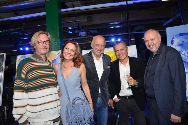 Markus Swarovski, Irina Staud, Andreas Braun, Claudio Albrecht, Frank Staud | Foto: Greil