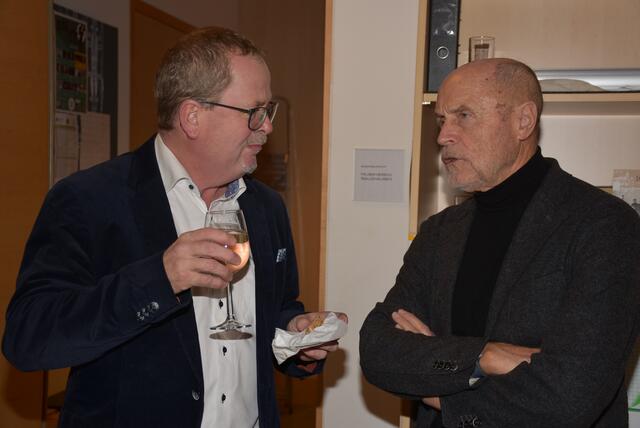 "Jingle Bells – Die unheiligen drei Könige" waren in Waldhausen zu Gast. Veranstalter Kulturverein Waldhausen mit Obfrau Magdalena Eder. | Foto: Robert Zinterhof