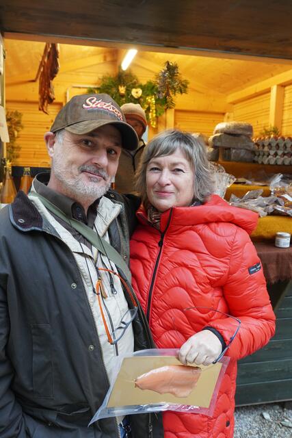 Werner- und Marion Linke ergatterten einen Fisch.