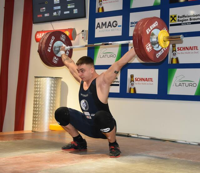 Luca Modrey (VÖEST) holte sich bei der Landesmeisterschaft nicht nur den Junioren Titel sondern auch den Titel bei Großen.

Foto: Conny Högg 