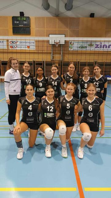 Das U20-Team der UVSC Wild Volleys holte Platz zwei hinter Stegersbach. | Foto: UVSC Wild Volleys