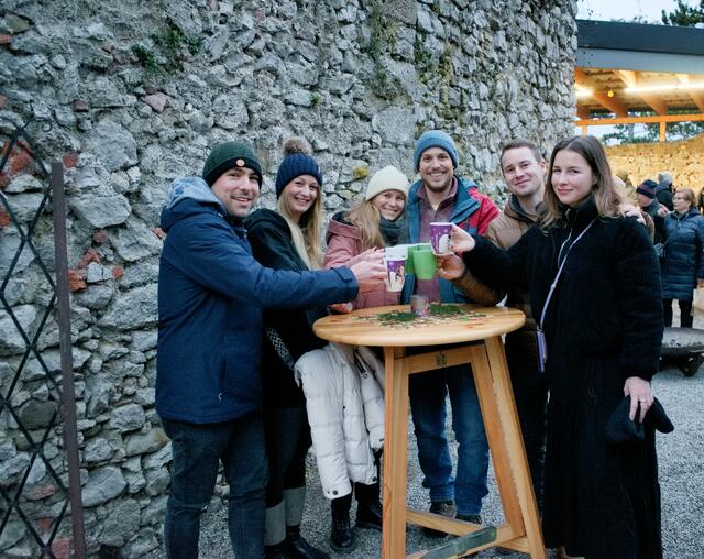 Maria, Nina, Andi, Julian, Franz und Corinna
