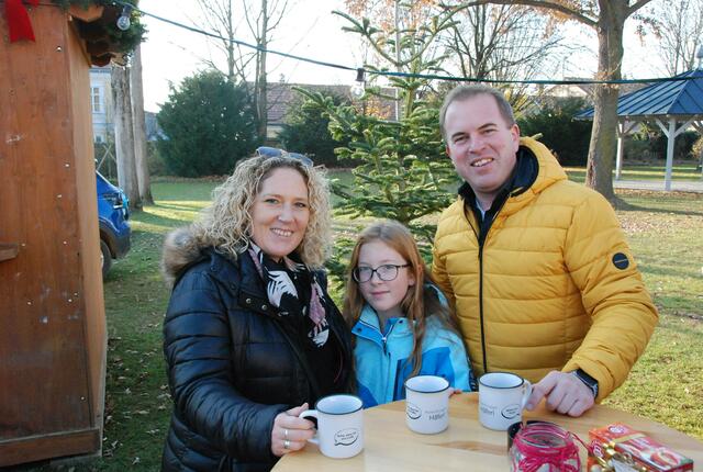 Conny, Jasmin und Christoph Bauer 