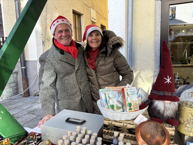 Rupert und Gudrun strahlten gemeinsam um die Wette. | Foto: MeinBezirk